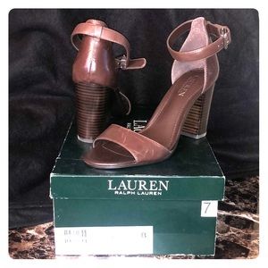 Ralph Lauren Dark Brown Sandal
